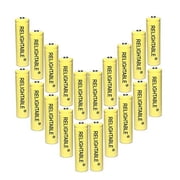 RELIGHTABLE AA NiCd 600mAh 1.2V Rechargeable Batteries for Solar Garden Lights Pack of 20