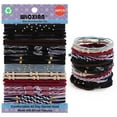 thumbnail image 1 of 20 PCS Boho Elastic Hair Ties for Women, 10 Colors Bracelets Hair Ties for Thick or Thin Hair, 5 Styles 2.36'' Hair Bands for Women's Hair & Ponytail Holders No Damage, Large Hair Elastics for Girls, 1 of 7