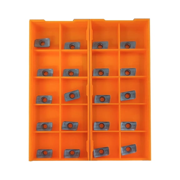 20 PCS CNC Milling Inserts – APMT1135 Carbide Inserts, Suitable for Machining Stainless Steel (APMT1135PDER-MCR9009)