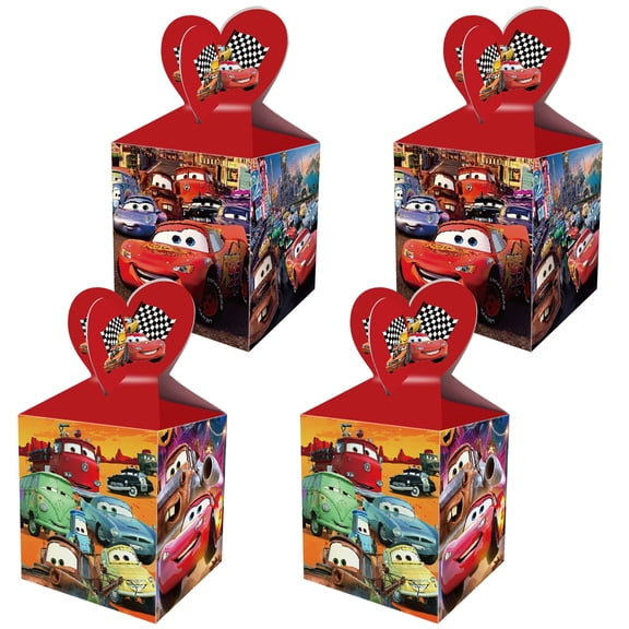 20 PCS Car Party Favor Boxes Car Party Gift Boxes Candy Goodie Boxes for Birthday Party