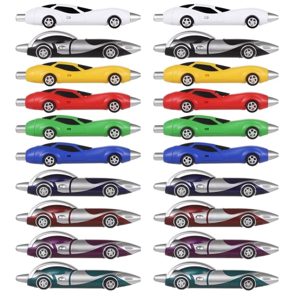 20 PCS Car Pens, Interesting Racing Car Pens Toys, Intriguing Pens for Study Office Stationary Supplies