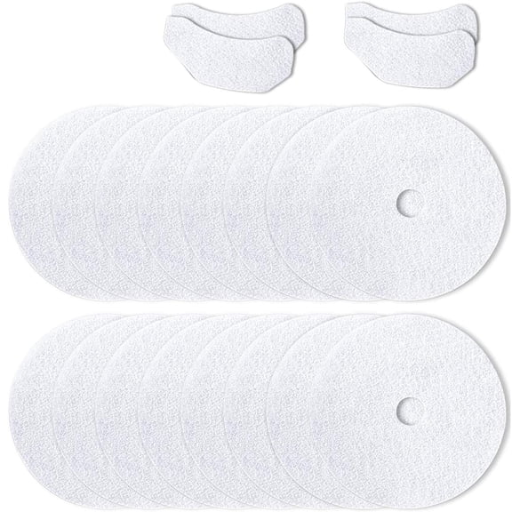 20 PCS Dryer Exhaust Filter for Panda Lint Filter Cloth Dryer Replacement for Panda Sonya Magic Chef Avanti Dryers - Includes 16 Exhaust Filters & 4 Air Intake Filters