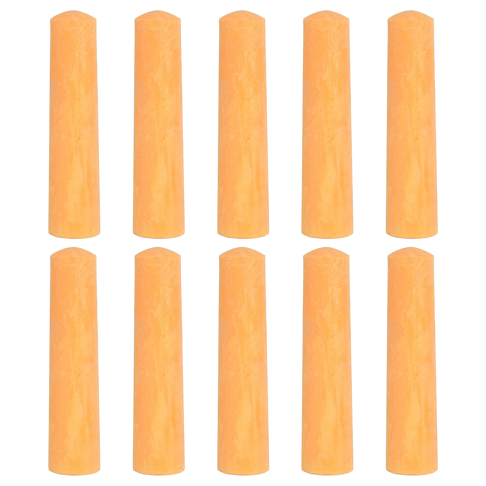 20 PCS Dustless Chalk, Orange Sidewalk Chalk Large Solid Huge Washable Street Chalk for Outdoor Adults Painting Graffiti Art