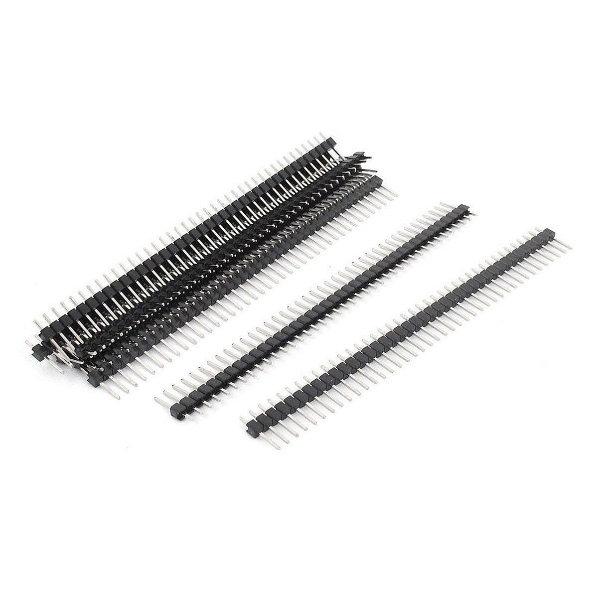 20 PCS Electric Component Connector Outlet Male Pin Header Connector ...