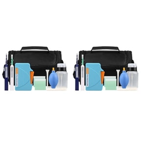 20 PCS Fiber Optic Cleaning Kit Optical Fiber Cleaner Tool with Fiber Cleaning Cassette for LC Connectors
