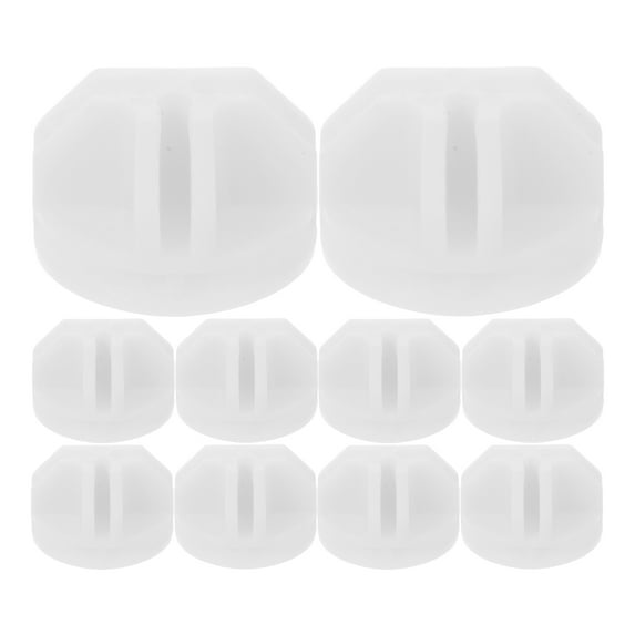 20 PCS Heavy Duty Buckles for Crafts Shelf Connector Cube White