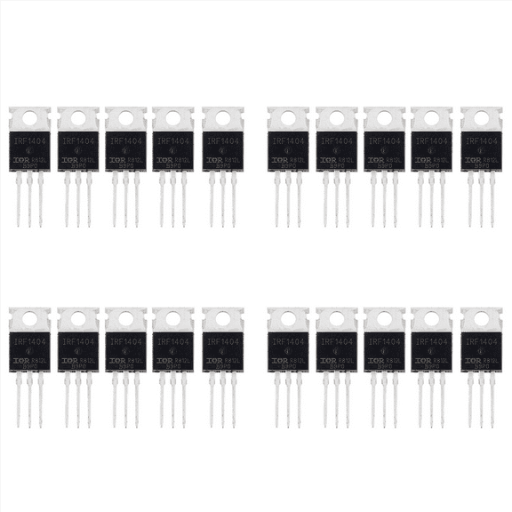20 PCS MOSFET Transistor IRF1404