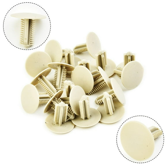 20 PCS Roof Headliner Clips Trim Panel Retainer Nylon Fastener Fits For Toyota 63399-26050 Automobiles Interior
