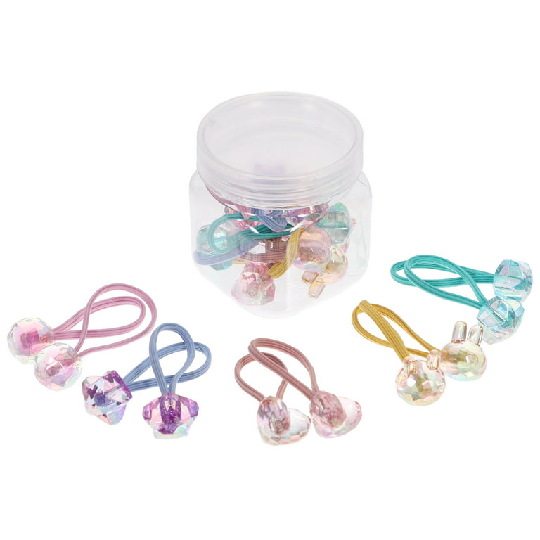 Durable hair elastic with beads In Trendy Designs 