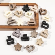 20 PCS Small Hair Clips for Women & Girls, Durable Matte Claw Clips for Thin Hair, Strong Hold NonSlip Cute Mini Hair Cl