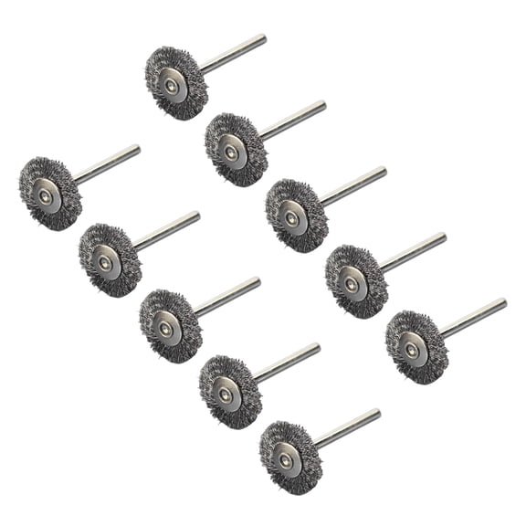 TABLZONE Stainless Steel Wire Brush Set for Rust Removal, Polishing, Grinding, Cleaning - Multi-Purpose Tool Kit