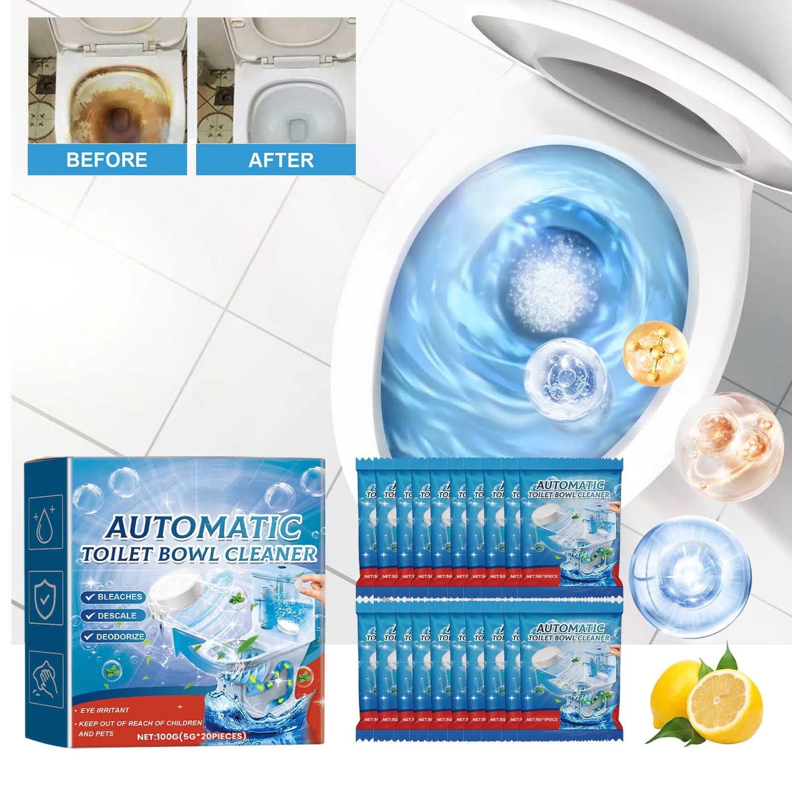 20 PCS Toilet Bowl Cleaner Tablets Automatic Toilet Bowl Cleaners Slow