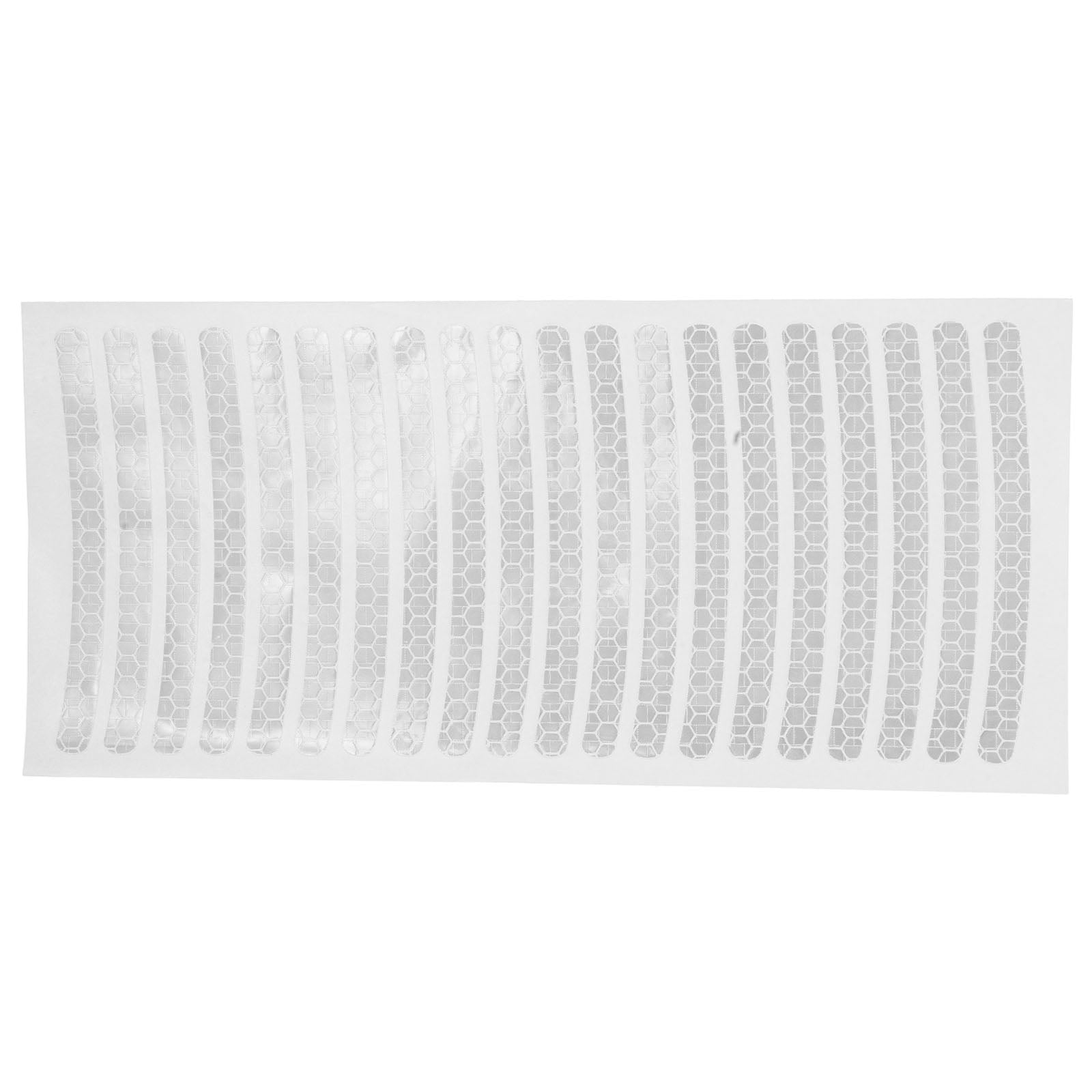 20 PCS Wheel Hub Reflective Strips Car Stickers Wheels Decal Car Tyre ...