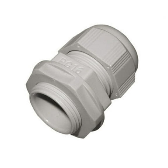 20 PCS White Nylon Cable Wire Gland IP68 PG11 Waterproof Connector