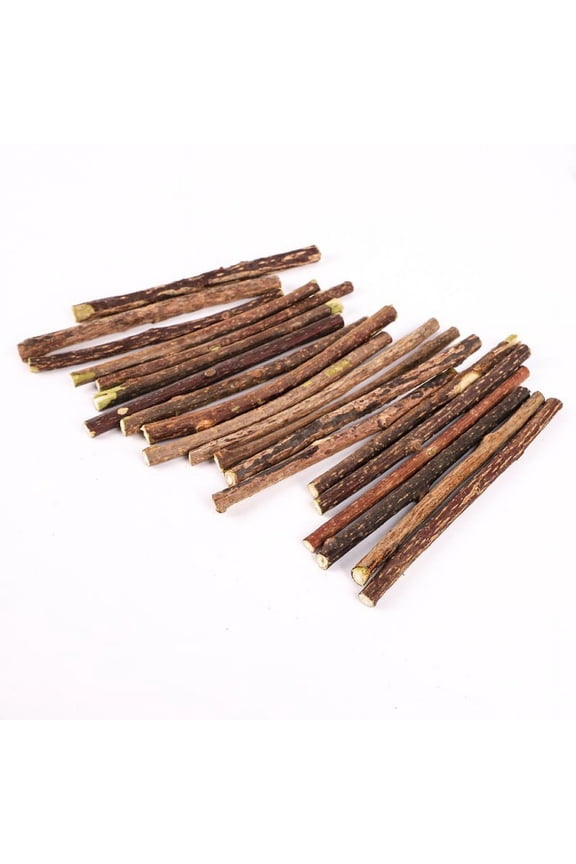 20 PCs Natural Silvervine Cat Matatabi Chew Stick Catnip Teeth Molar Clean Pet Toy
