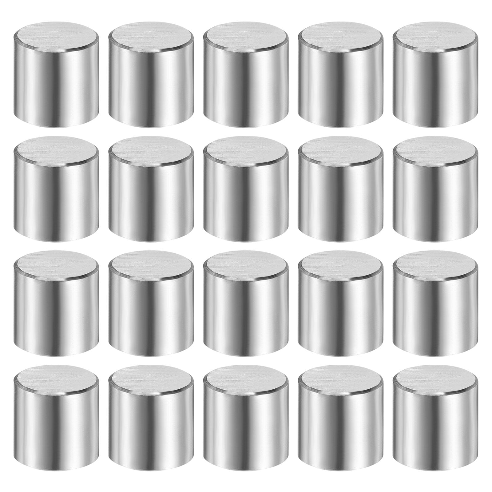 10 Inch Pin 20 Pack 10 mm x 10 mm Dowel Pins, 316L Stainless Steel Cylindrical ...