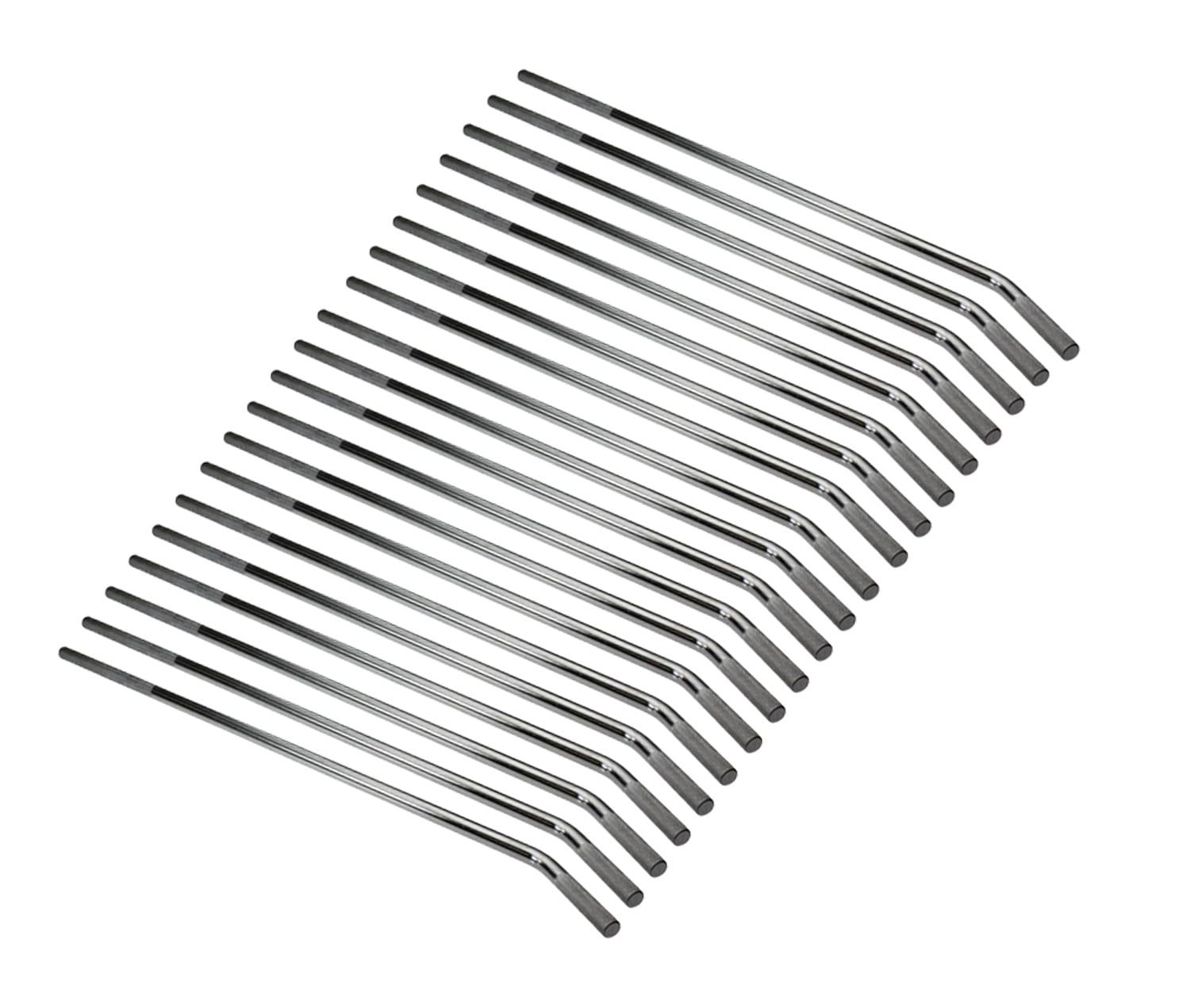 20 Pack 28" Standard Winch Bar for Flatbed Trailer Chrome Polished Steel Winch Bar with Non