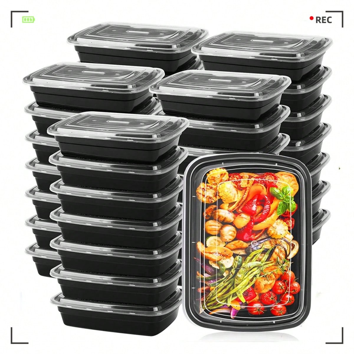 20 Pack 30.4OZ (10 Lids, 10 Boxes, A Total Of 20 Pieces, A Total Of 10 ...