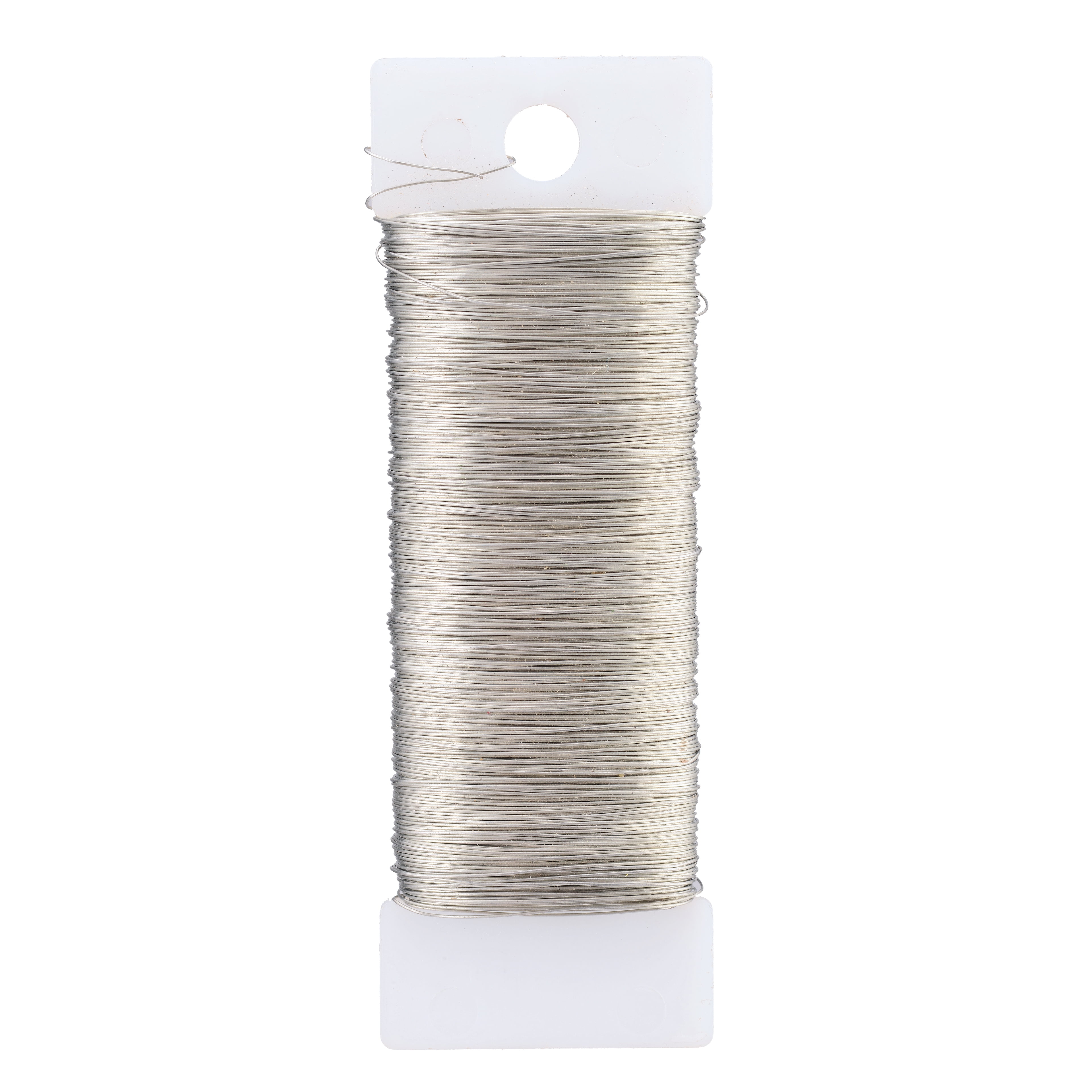 20 Pack: 30 Gauge Bright Silver Paddle Wire by Ashland