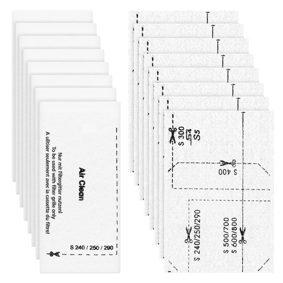20 Pack 3D Airclean GN Vacuum Bags