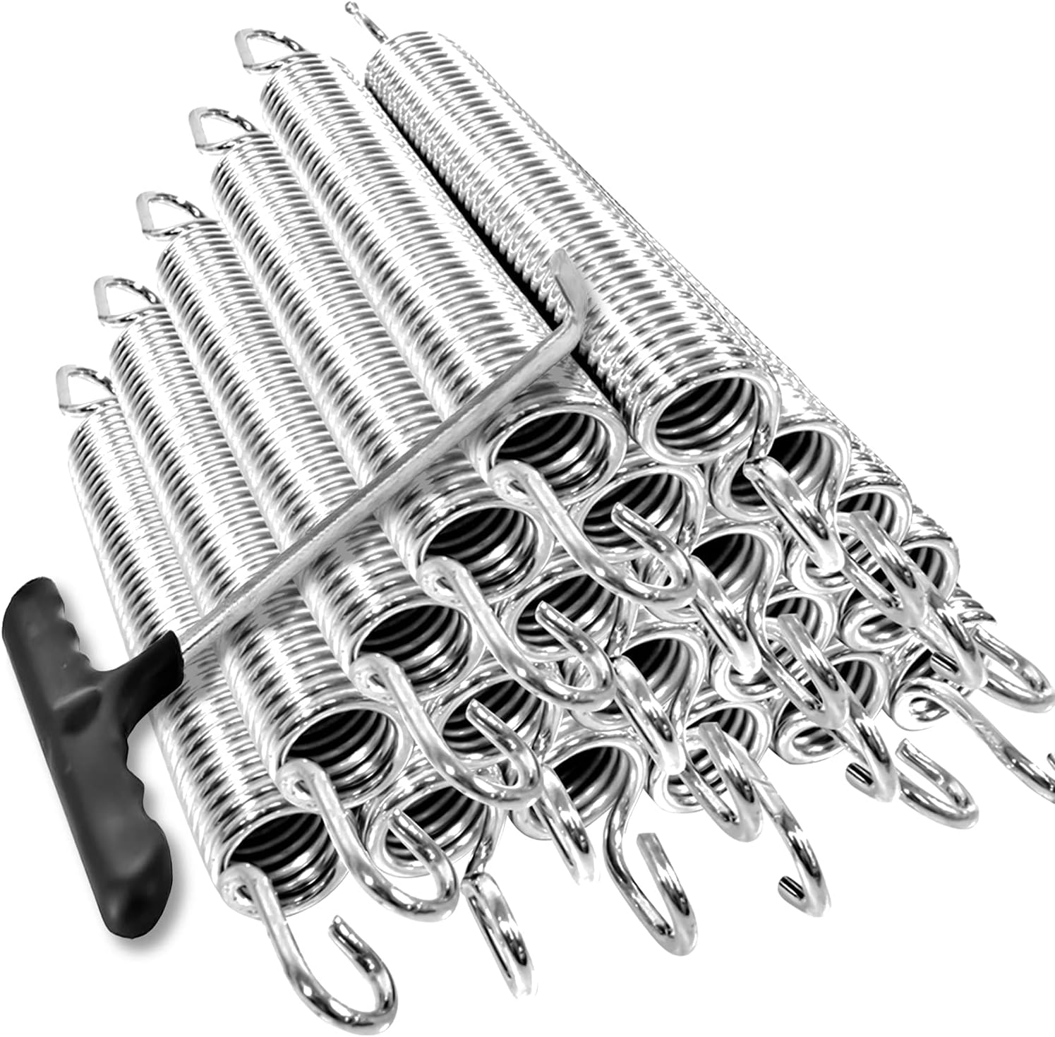 |20 Pack| / |40 Pack| 7" Silver Trampoline Spring Galvanized Steel ...