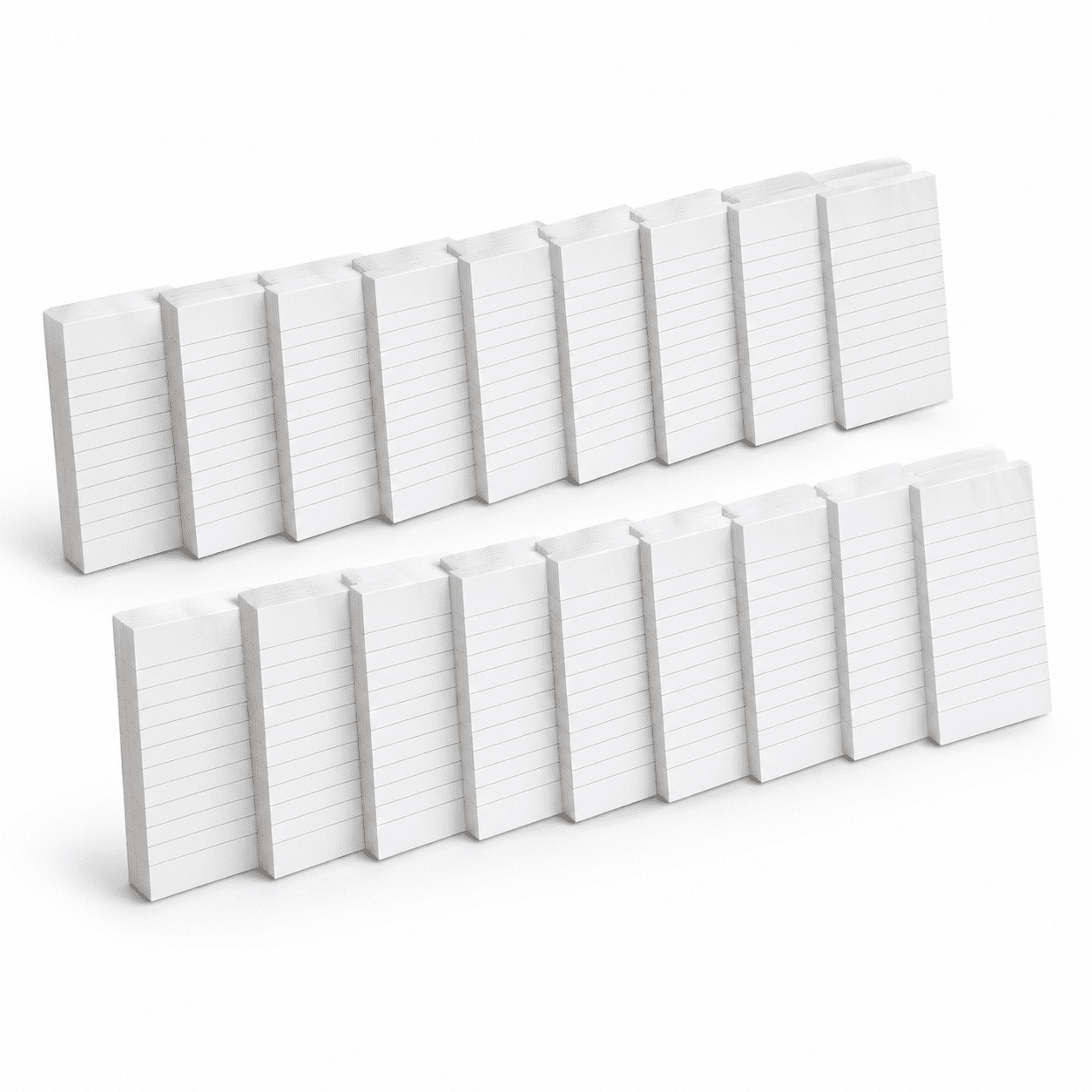 Writing Note Es 20 Pack 4x6 Inch Lined Writing Note Pads, White Memo Refills - Walmart.com