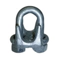 thumbnail image 1 of (20 Pack)5/16" Forged Wire Rope Clamp for Stainless Steel Wire Rope - Galvanized U Bolt Wire Rope Turn Back 5.25" Cable Clips for Metal Fence, Antenna, Clothesline, Rigging Hardware, Cage, 1 of 2