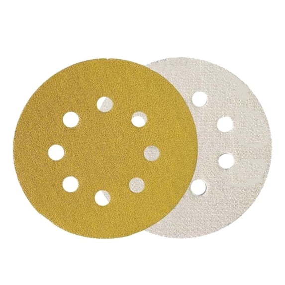 20 Pack 5 Inch 8-Hole 125Mm Sanding Discs Sanding Polishing Sandpaper 120Grit