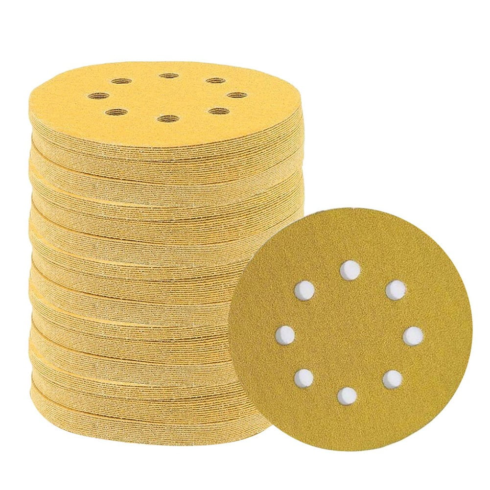 20 Pack 5 inch 8hole 125mm Sanding Discs Sanding Polishing Sandpaper