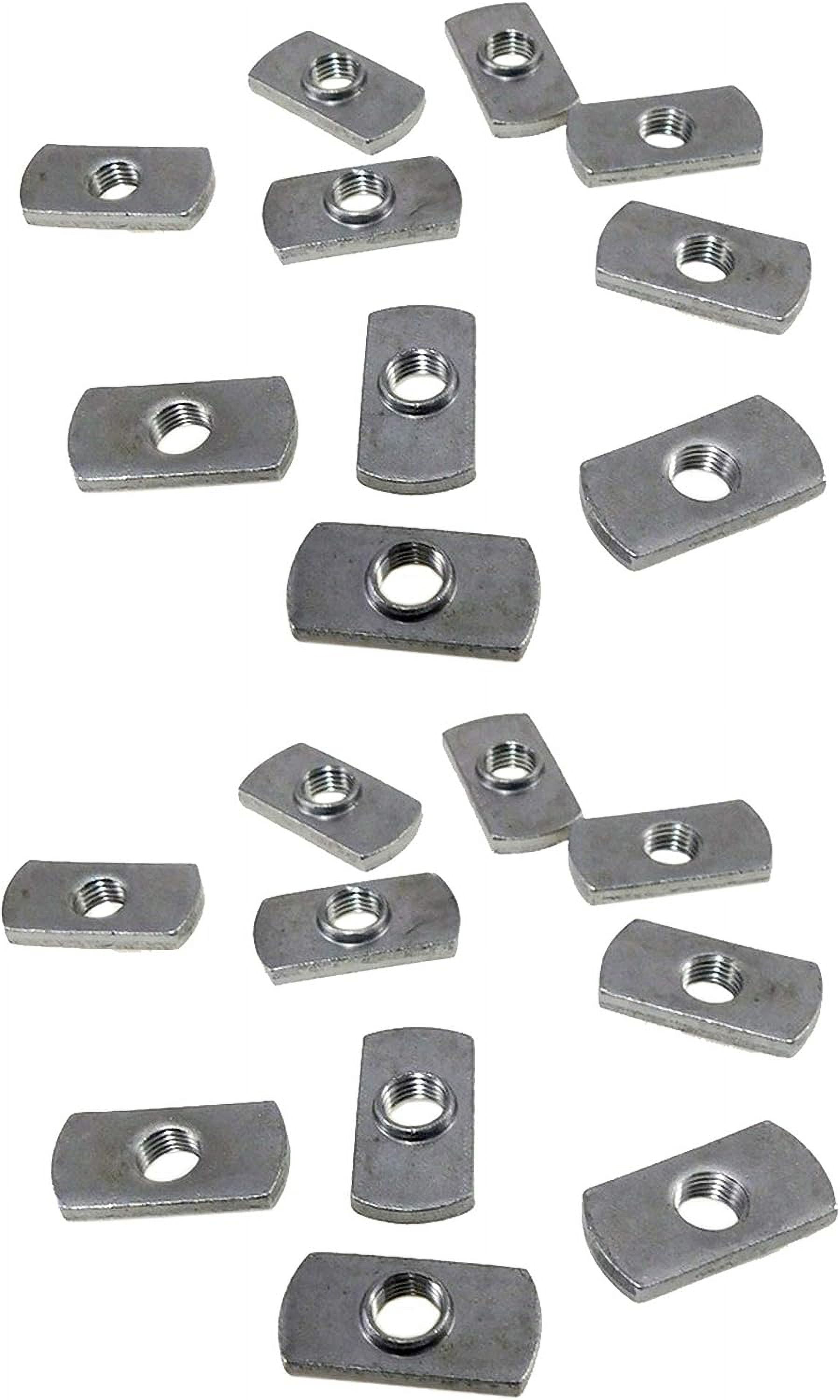 20 Pack 7/1620 Spot Weld Nuts Double Tab Center Hole Design Spot