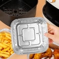 thumbnail image 1 of 20 Pack 8 Inch Square Disposable Aluminum Foil Pans, Heavy Duty Food-Grade Tin Foil Baking Trays, Oven Air Fryer Safe Containers for Roasting Baking Meal Prep Catering, 1 of 6