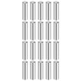 thumbnail image 1 of 20 Pack 8 mm x 25 mm Dowel Pins, 316L Stainless Steel Cylindrical Dowel Pins Shelf Support Peg Pin Rod Fasten Elements Metal Shelf Pegs Silver Tone, 1 of 6