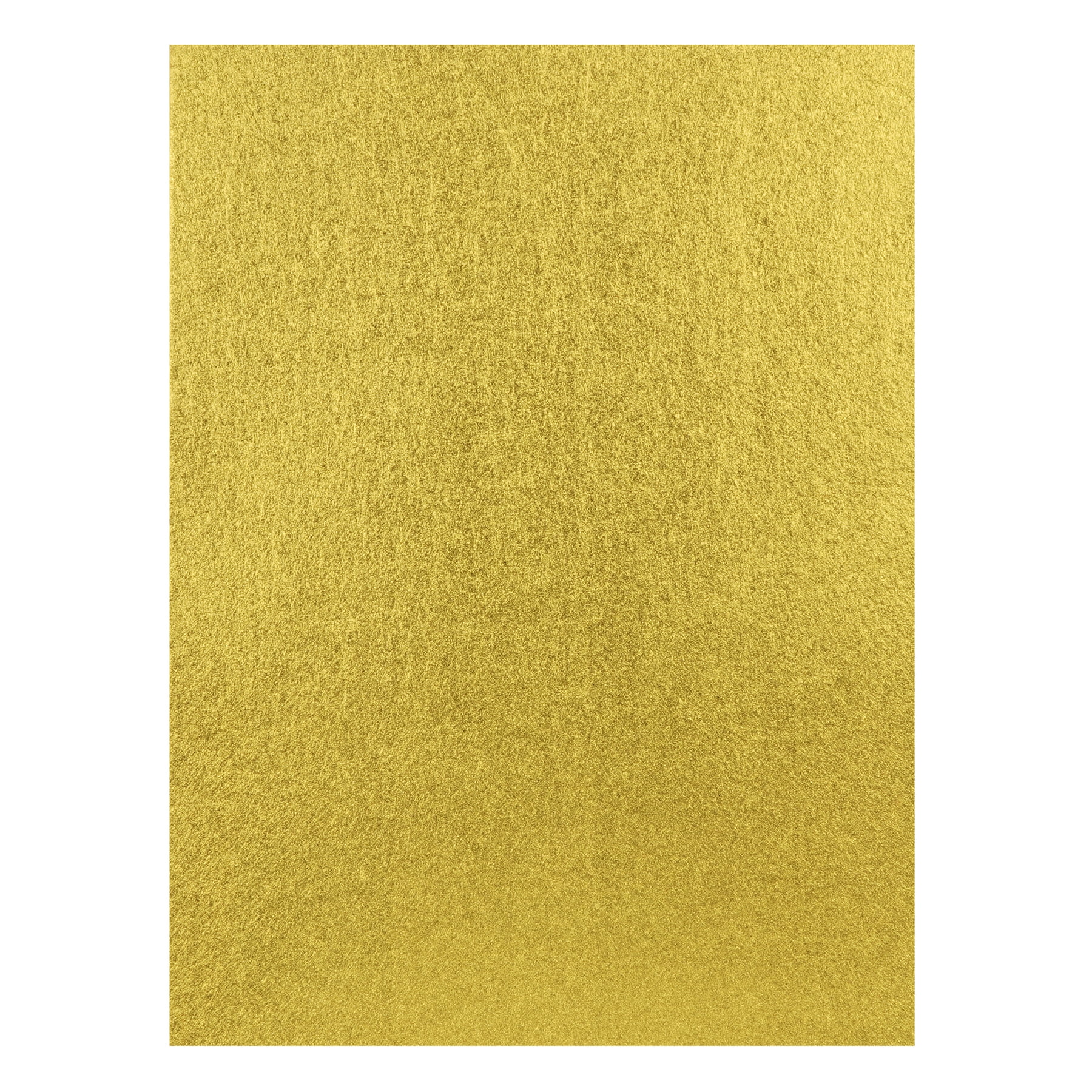 20 Pack: 9" x 12" Metallic Gold Felt by Creatology