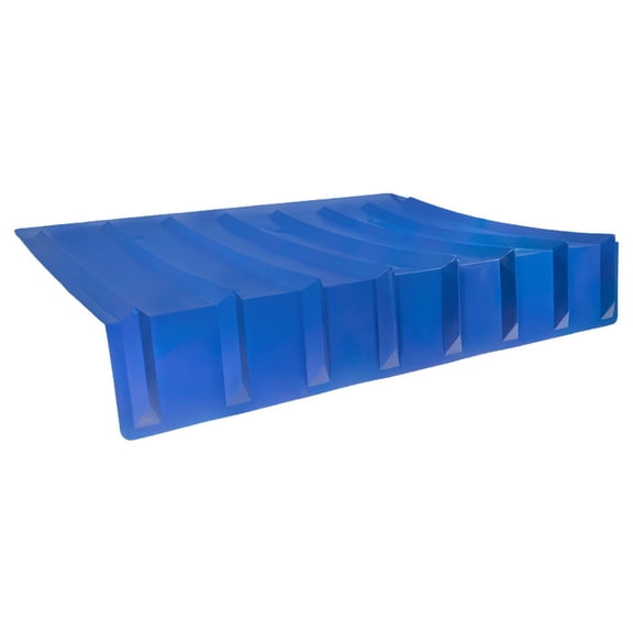 20 Pack 9"x48"x36" (Drop) Brick Guard V Shaped Corner Protector - Blue Edge Guard - Weather & Abrasion Resistant - Fit up to 7 Straps of 4"
