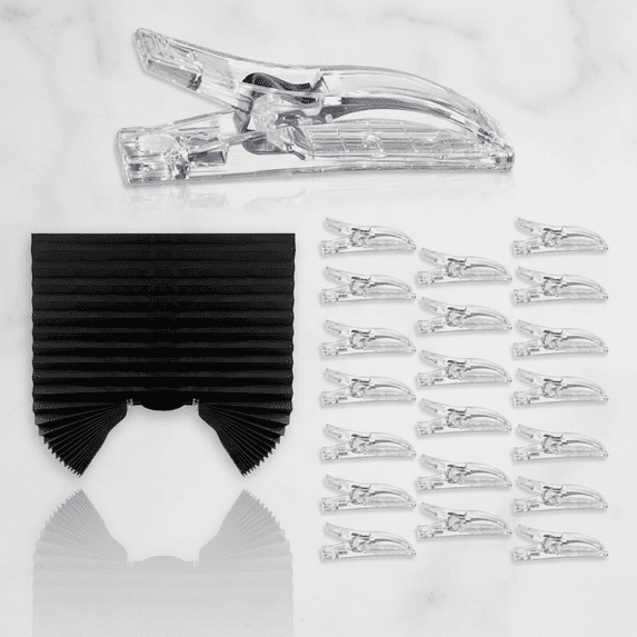 20-Pack Adhesive Window Blind Clips for Pleated Paper Shades, Easy No ...