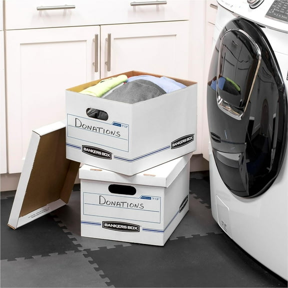 20-Pack Basic Duty File Storage Boxes with Lids, Letter/Legal, STOR/FILE, (0071302)