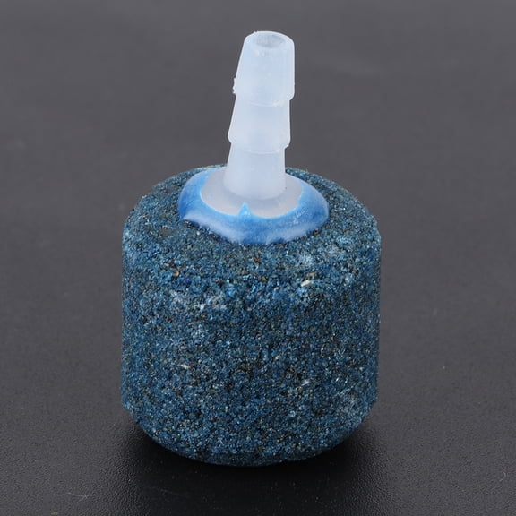 20 Pack Blue Sandstone Aquarium Air Stones, 1.54 Inch Aeration Bubbler Rocks for Fish Tank, 3-4mm Tubing Compatible 20PCS blue