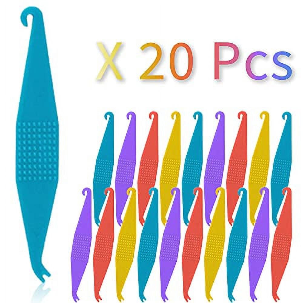 20 Pack Braces Rubber Band Tool Dental Elastic Rubber Bands Placers for