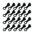 20 Pack Brake Bleeder Screw Caps Grease Zerk Fitting Cap Rubber Dust