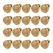 20 Pack Brass Sprayers Nozzles Low Pressure Water Misting Emitters Suitable for Outdoor Dust Control Systems Greenhouses