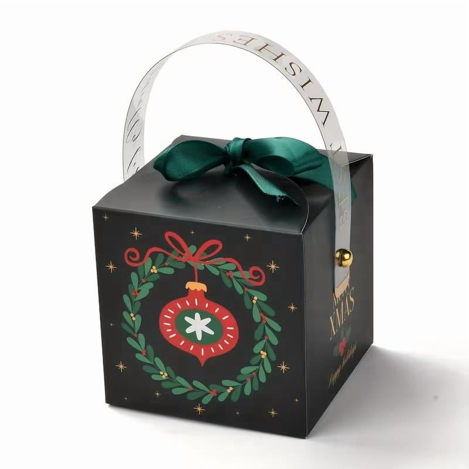 20-Pack Christmas Gift Boxes with Ribbons & Handles - Walmart.com