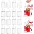 thumbnail image 1 of 20 Pack Clear Plastic Gift Bags with Handles, Party Favor Bags with Ribbons and Tags, Reusable Goodie Tote Bags for Mother’s Day, Weddings, Bridal Showers and Celebrations, 1 of 7