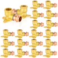 thumbnail image 2 of 20 Pcs 1/2 Push Fit X 1/2 Female Drop Ear Elbow - Plumbing Fittings By XFITTING 2 of 6