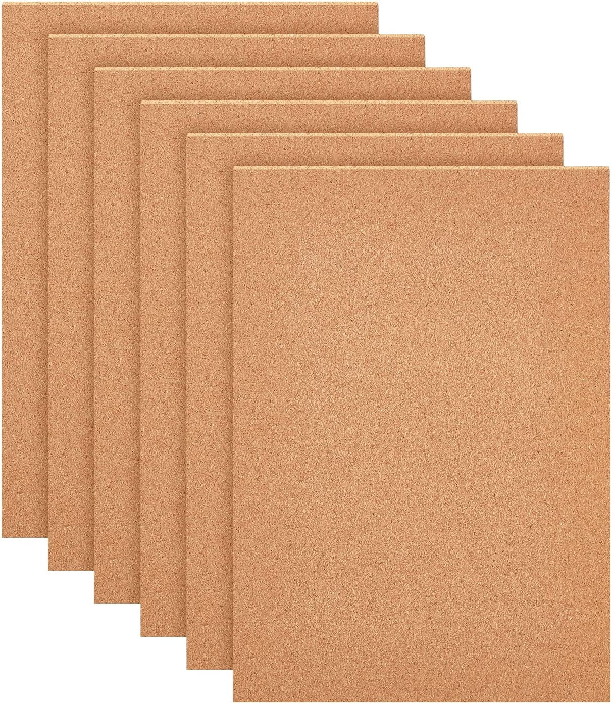 20 Pack Cork Sheets (1mm thick) Cork Tiles Cork Mat 12x8 Inch for Wall Decoration Party and DIY Crafts DIY