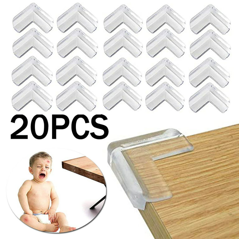 Corner Protector Baby (20 Pack +Gift) Baby Proof Corner Guards - Furniture  Corner Protectors Child Safety with Pre-Applied Adhesive - Table Corner