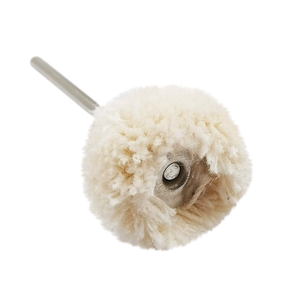 20 Pack Cotton Buffing Wheel,Wool Polish Brush Set For Kits,For Polishing Surface With Wool Cotton Wheel,Hecnuo