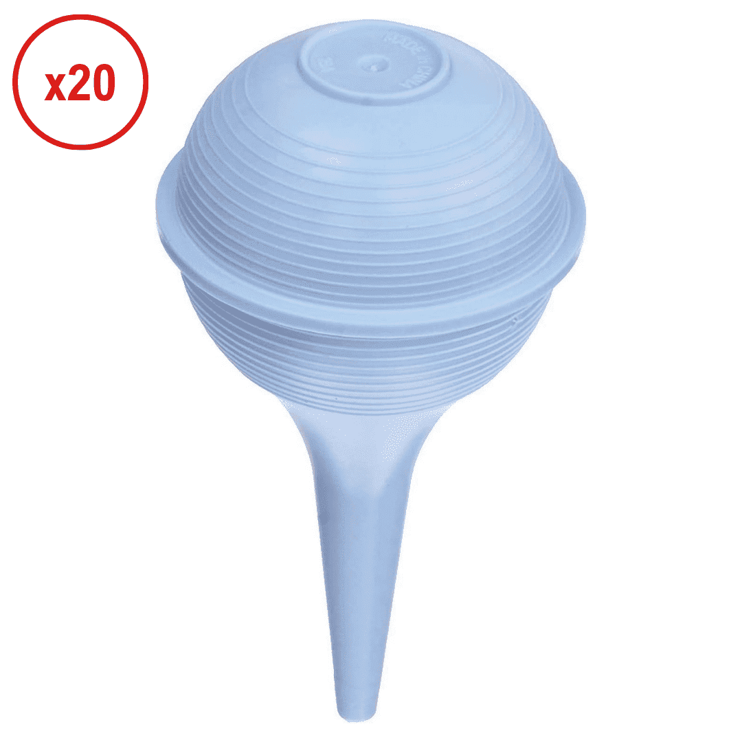 20 Pack DMI Reusable Nasal Aspirator For Baby & Ear Bulb Syringe 2oz Capacity, Bpa-free, Infant & Toddler