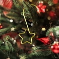 thumbnail image 1 of 20-Pack Decorative Metal Ornament Hooks for Christmas Tree, Party & Floral Arrangements - Sturdy 1.9\ Hanging Hooks for Fragile Ornaments, 1 of 5