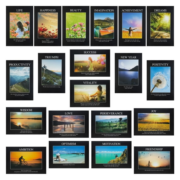 The Gifted Stationary Demotivational Artwork Prints 13" x 19" Poster (Pack of 20)