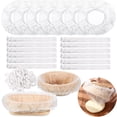 thumbnail image 1 of 20-Pack Disposable Bread Proofing Covers, Elastic Non-Woven Dough Fermentation Liners for Baking Supplies, Essential Kitchen Tools for Homemade Bread, 1 of 6